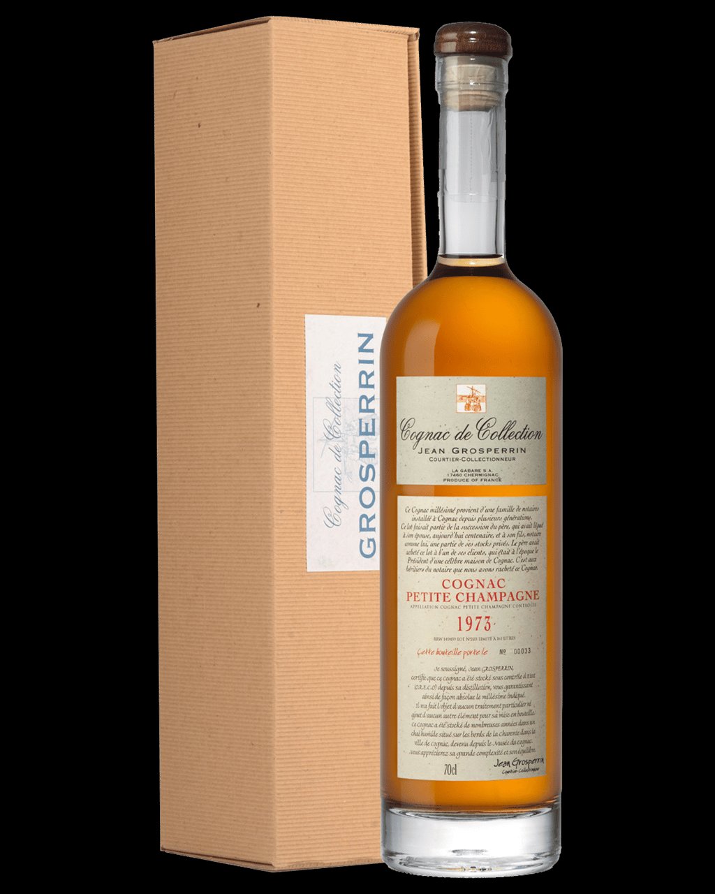 'Cognac De Collection' 1973 Petite Champagne 48.5%