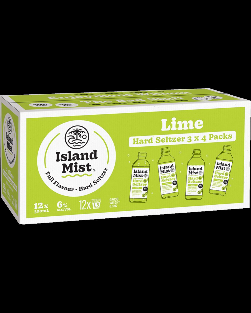 6% Hard Seltzer - Lime