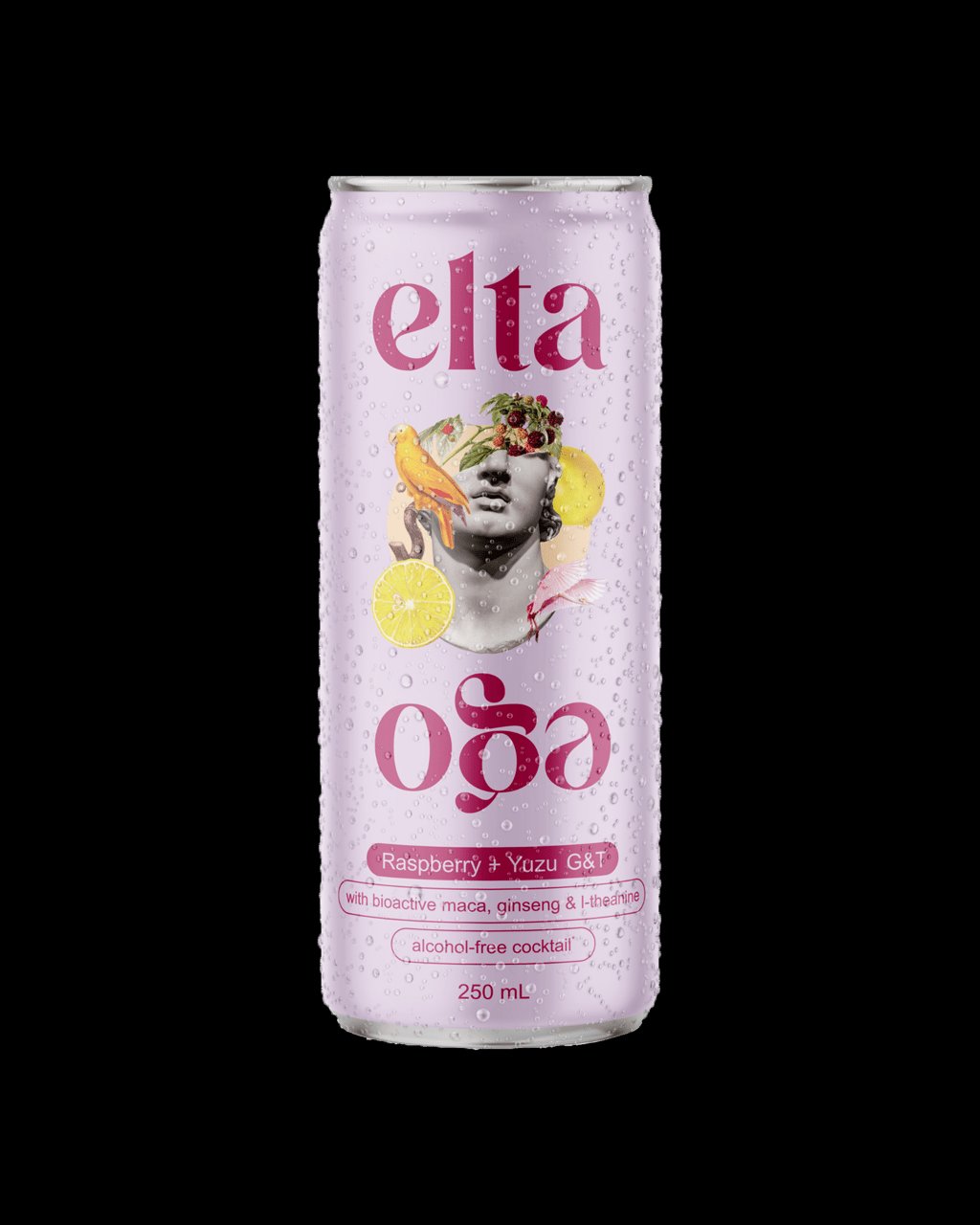 Alcohol-Free Raspberry Yuzu G&T