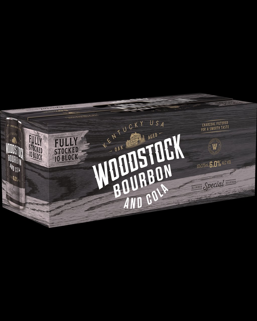 Bourbon & Cola 6% 10 Pack Cans