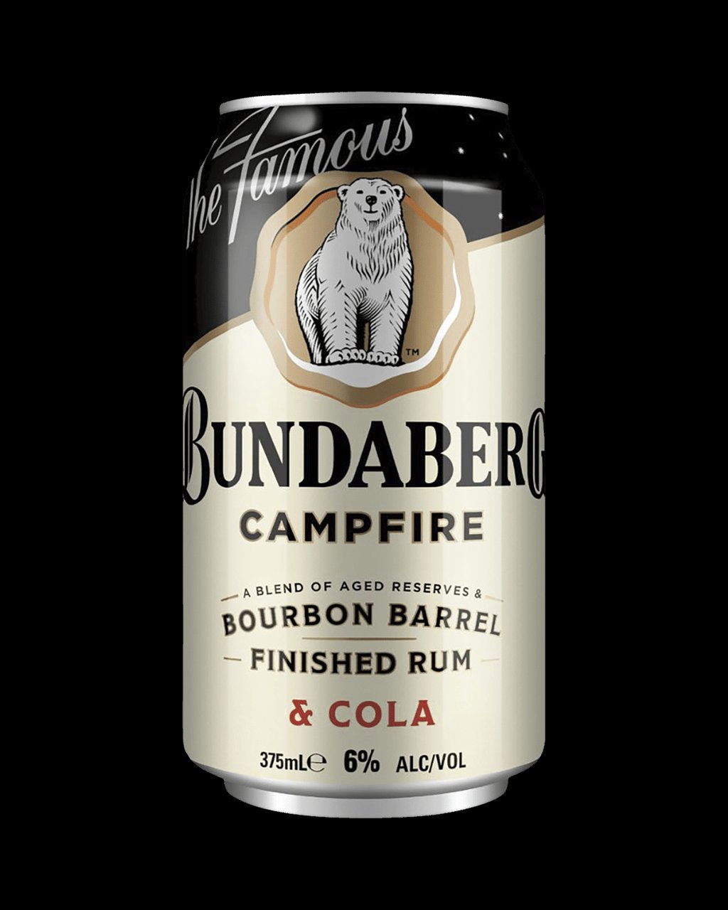 Campfire Bourbon Barrel Finished Rum & Cola 6% Cans