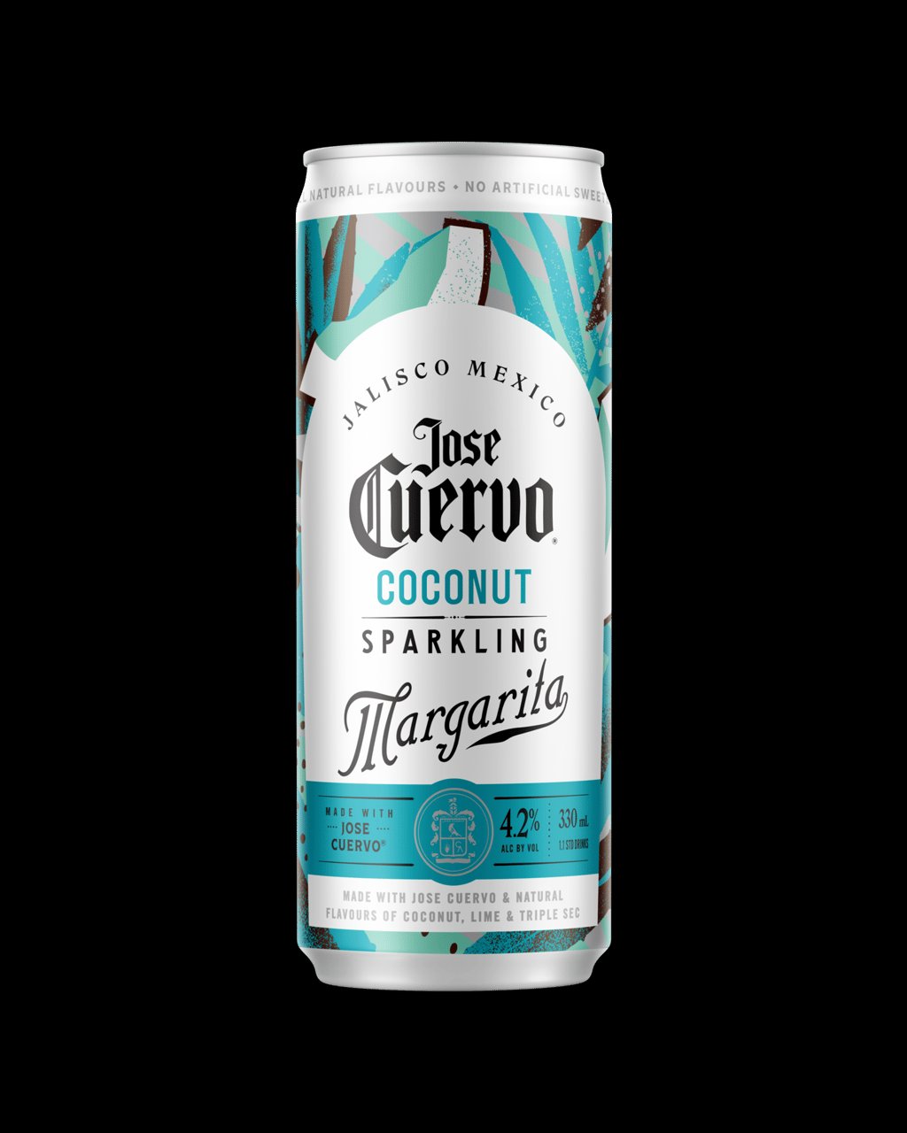Coconut Sparkling Margarita Cans