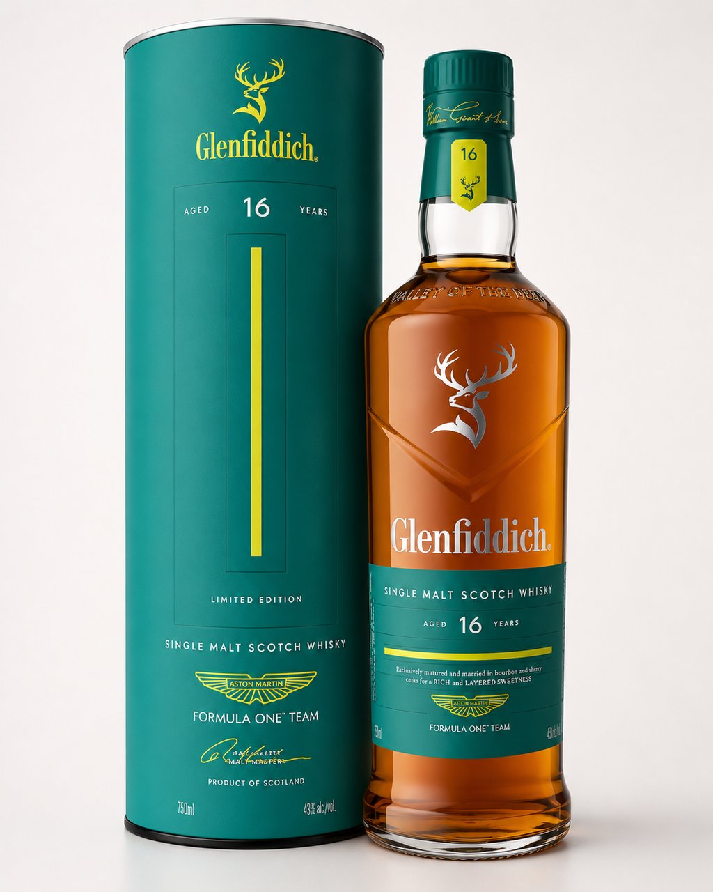 16 Year Old Aston Martin F1 Limited Edition Single Malt Scotch Whisky