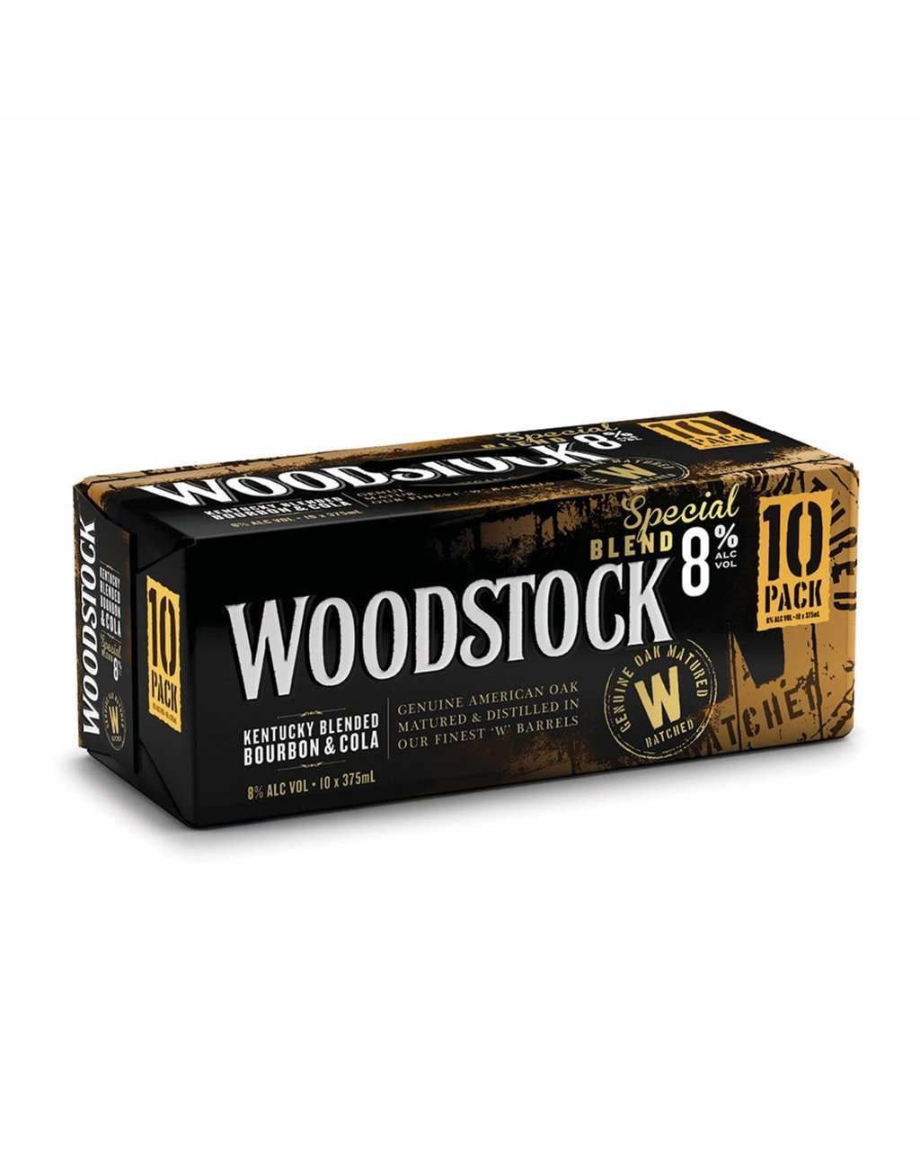 Bourbon & Cola 8% Can 10 Pack